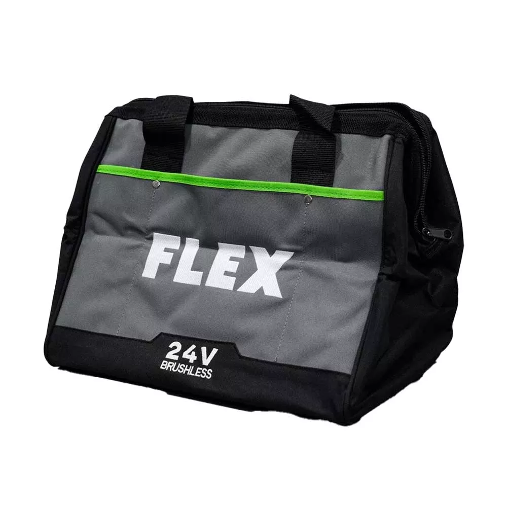 Flex Power Tool Storage Fabric Bag – Features Zipper and Handles
