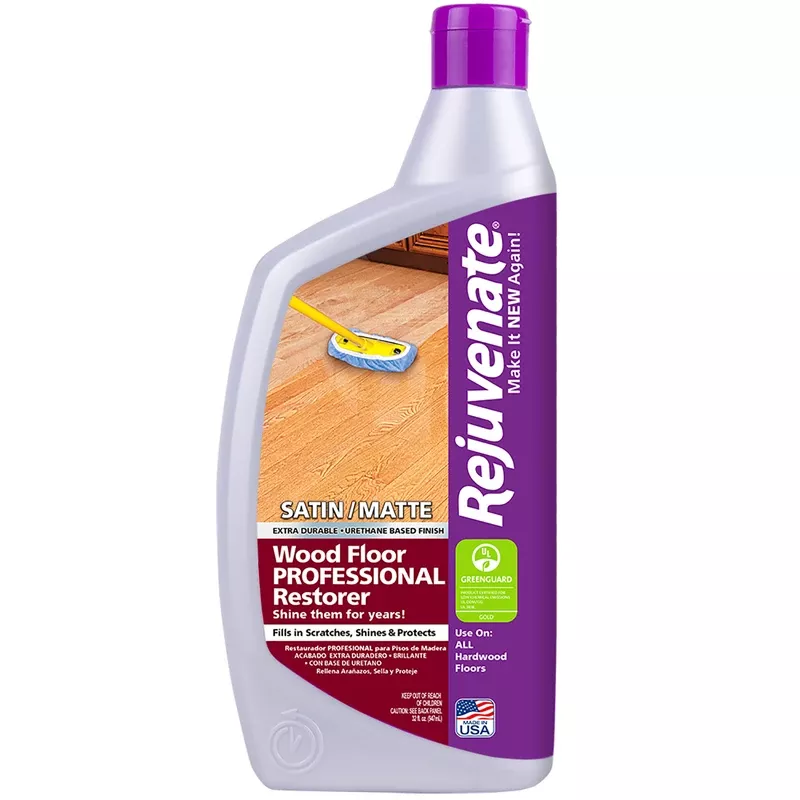 Floor Finish, Satin, 32 Oz.