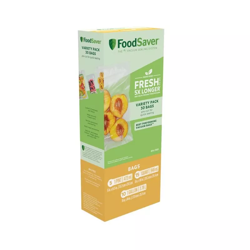 Foodsaver Vacuum Sealer Bag 30 Pk