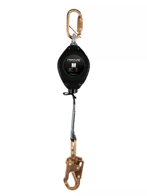 Frontline RPW 11' Web Single Leg SRL with Steel Snap Hook End