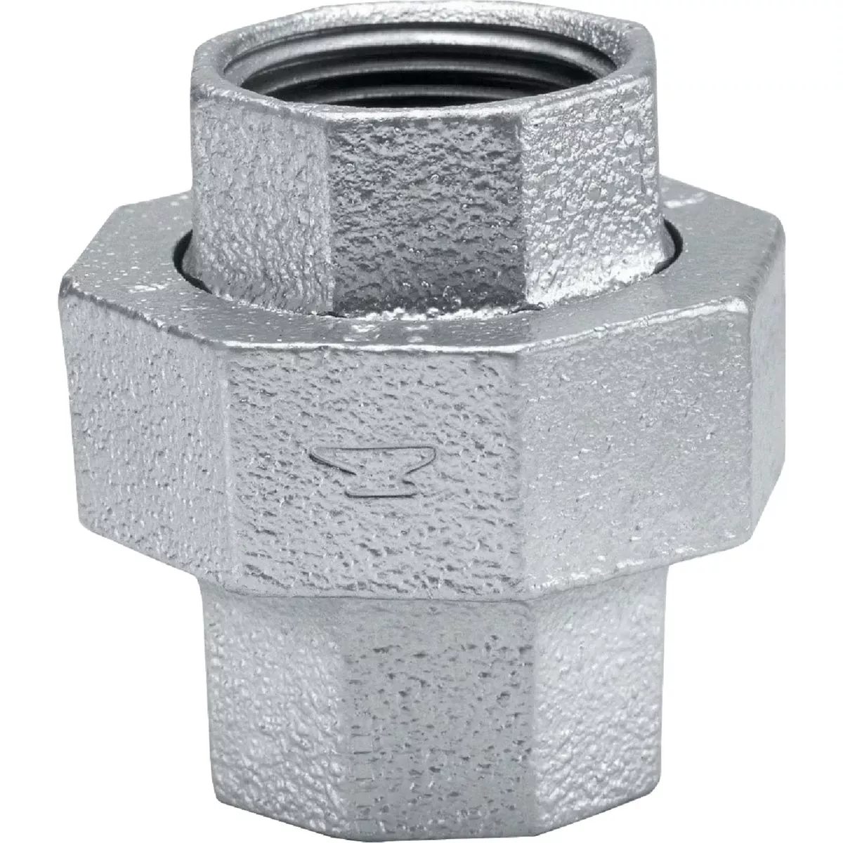 Galvanized Pipe Union, 150#, 1-1/2 In.