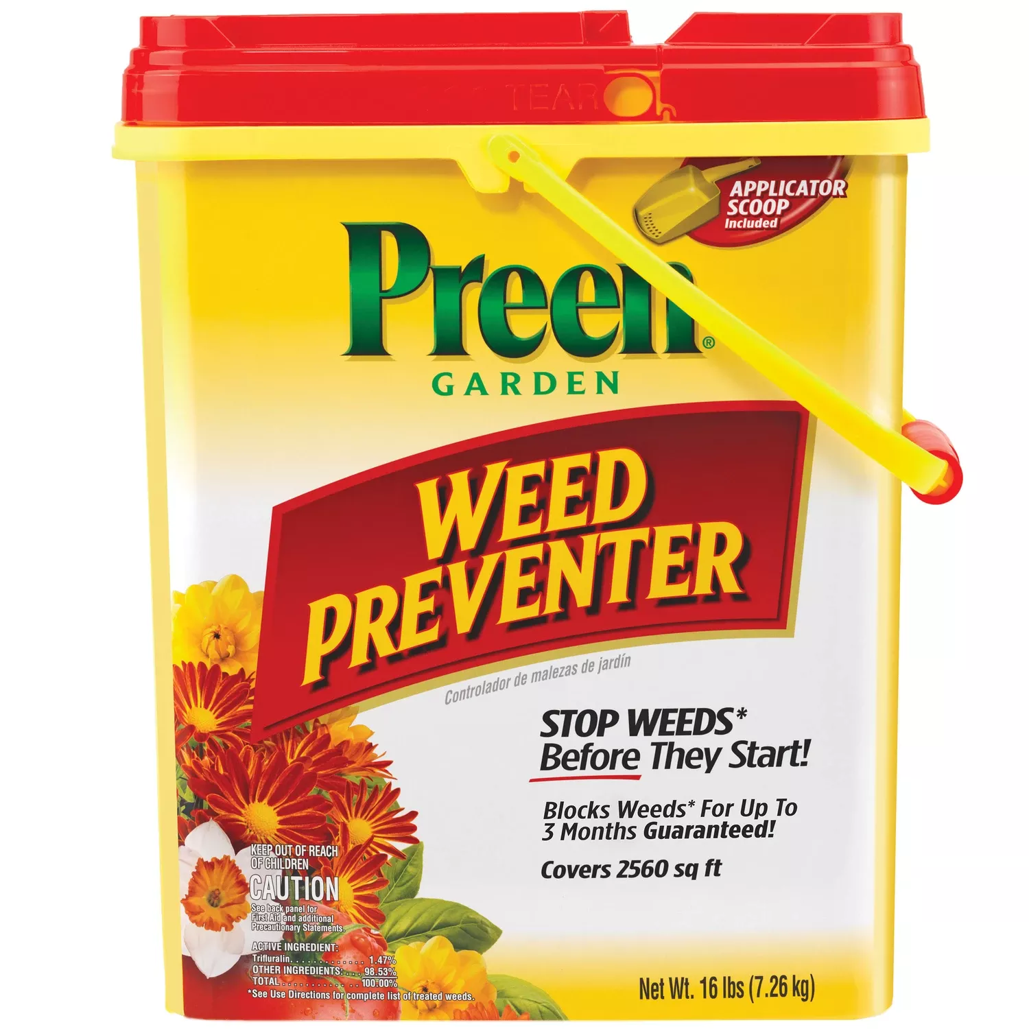 Garden Weed Preventer, Covers 2,560 Sq. Ft., 16 Lbs.