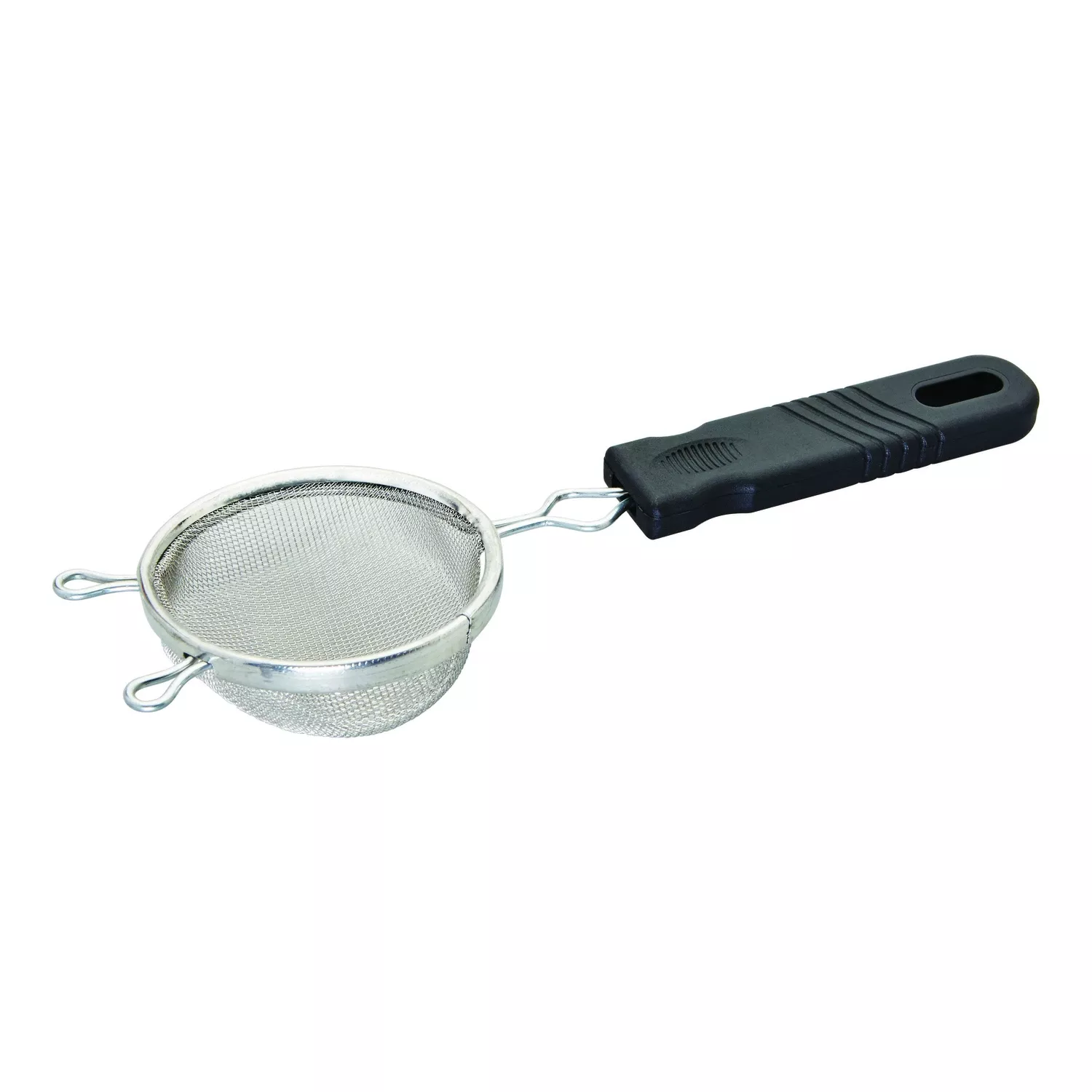 Good Cook Silver/black Aluminum Mesh Strainer