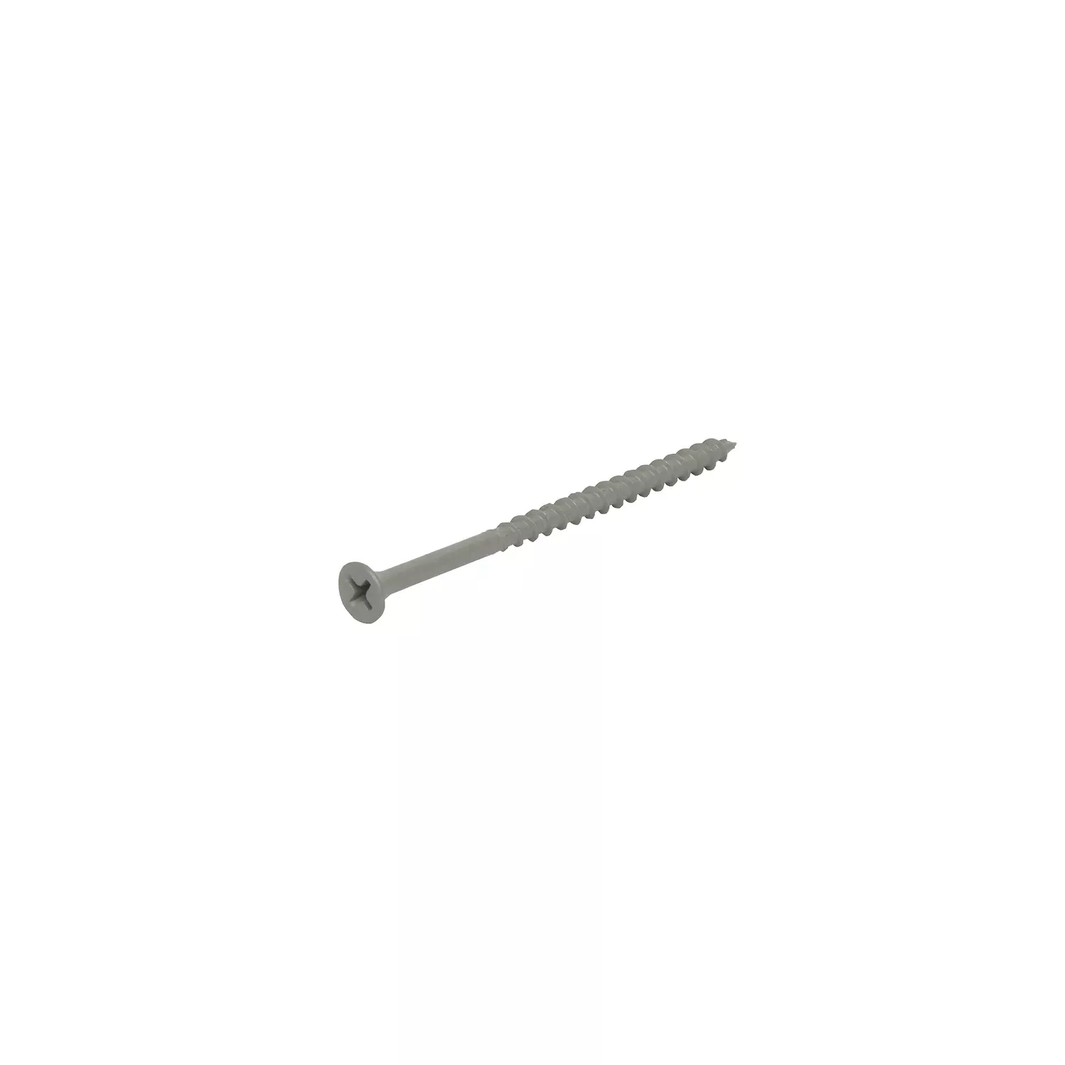 Grip-rite No. 6 Wire X 1-1/4 In. L Phillips Flat Head Coarse Exterior Screws