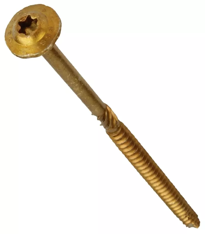 Grk Fasteners 3/8 In X 7-1/4 In. L Star Hex Head W-cut Structural Screws