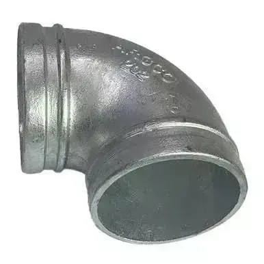 Grooved Fire Elbow VG201 Short Radius 90 Galvanized