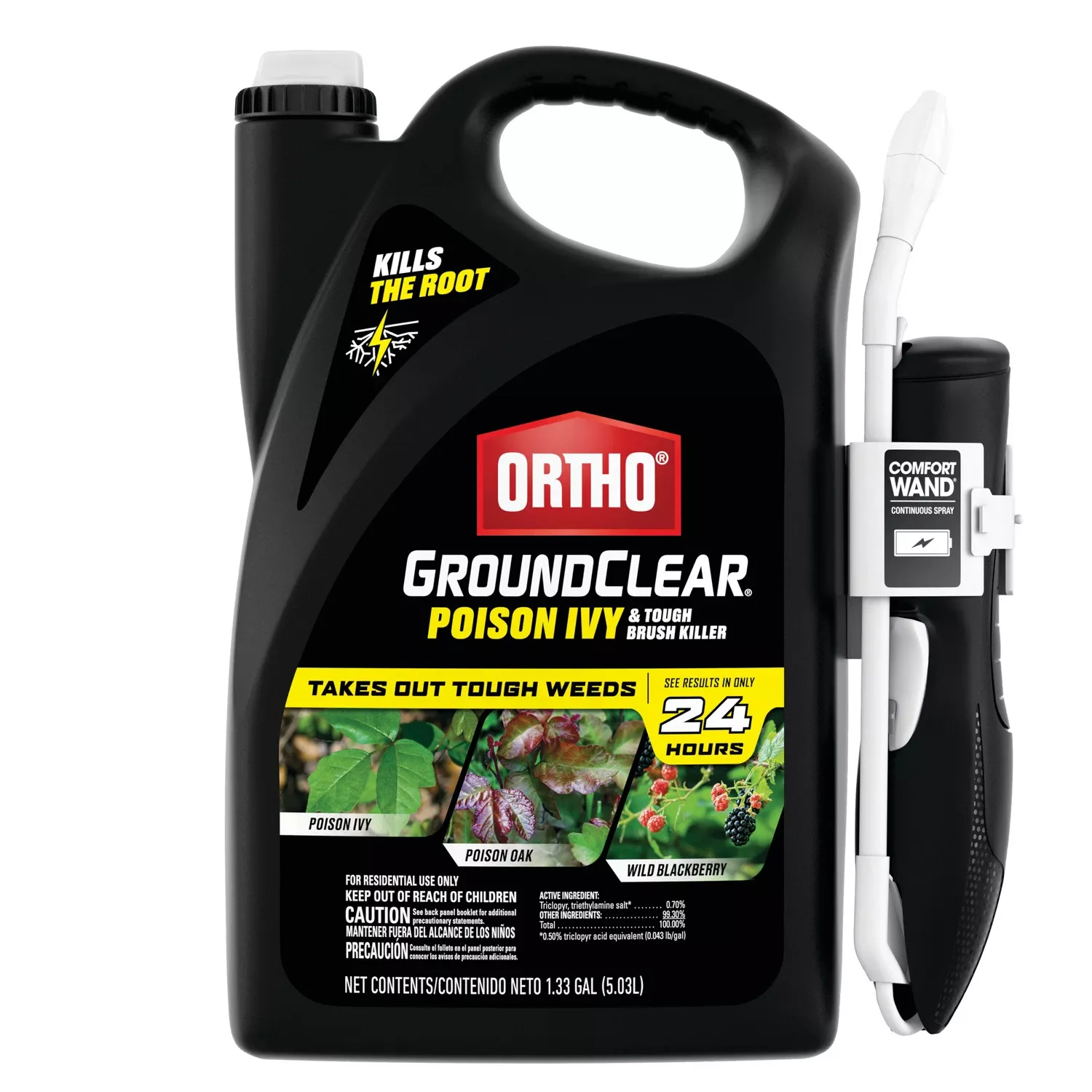 Groundclear Poison Ivy & Tough Brush Killer, 1 Gallon