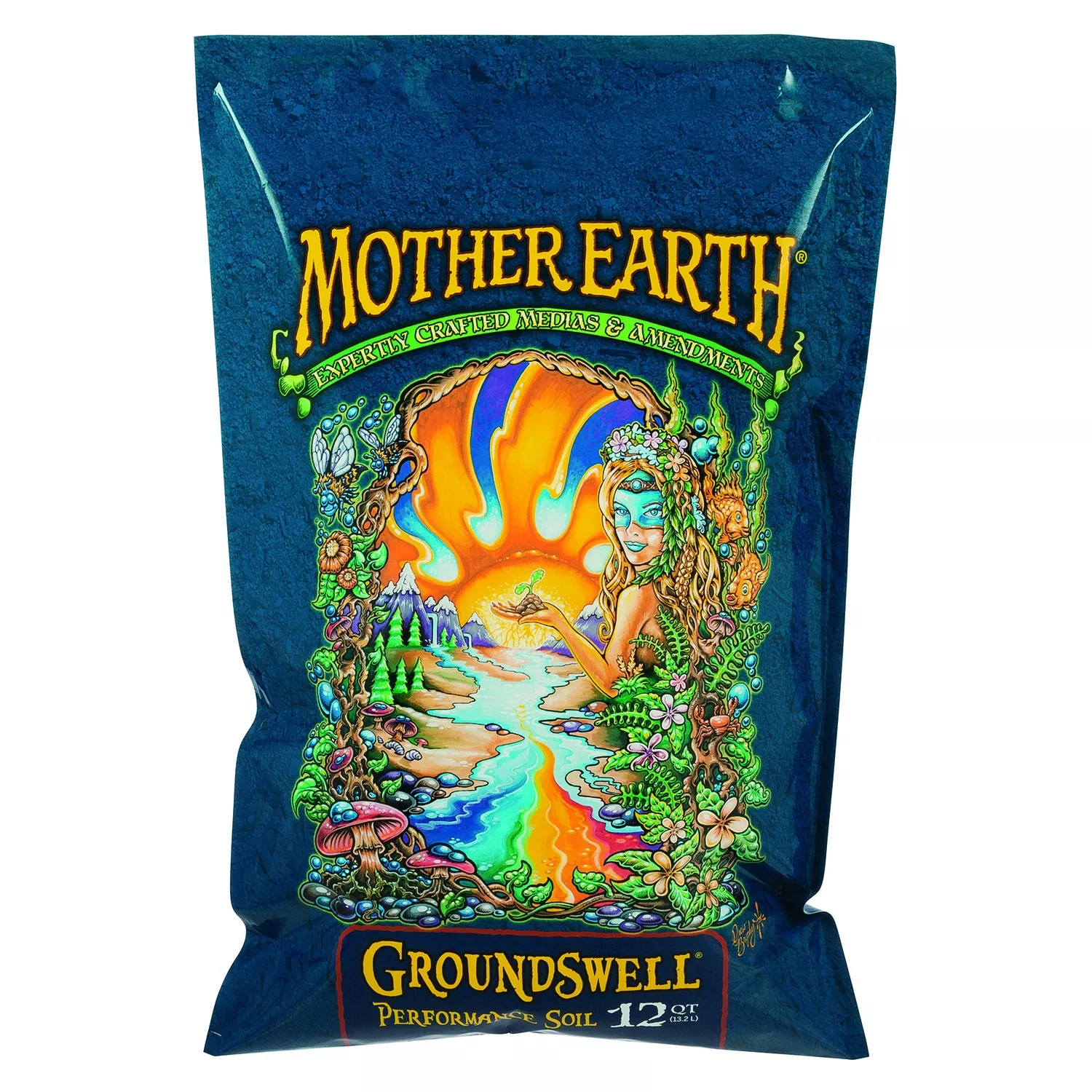 Groundswell All Purpose Potting Soil 12 Quart For Optimal Plant Growth