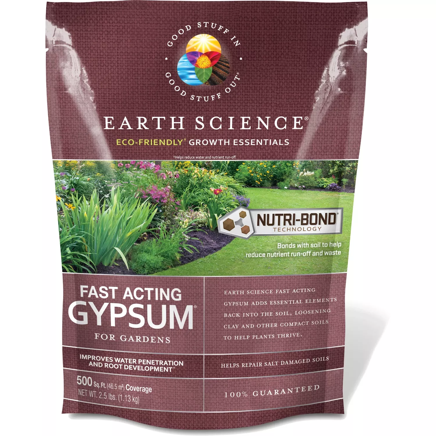 Growth Essentials Gypsum, 2.5 Lbs., Covers 500 Sq. Ft.