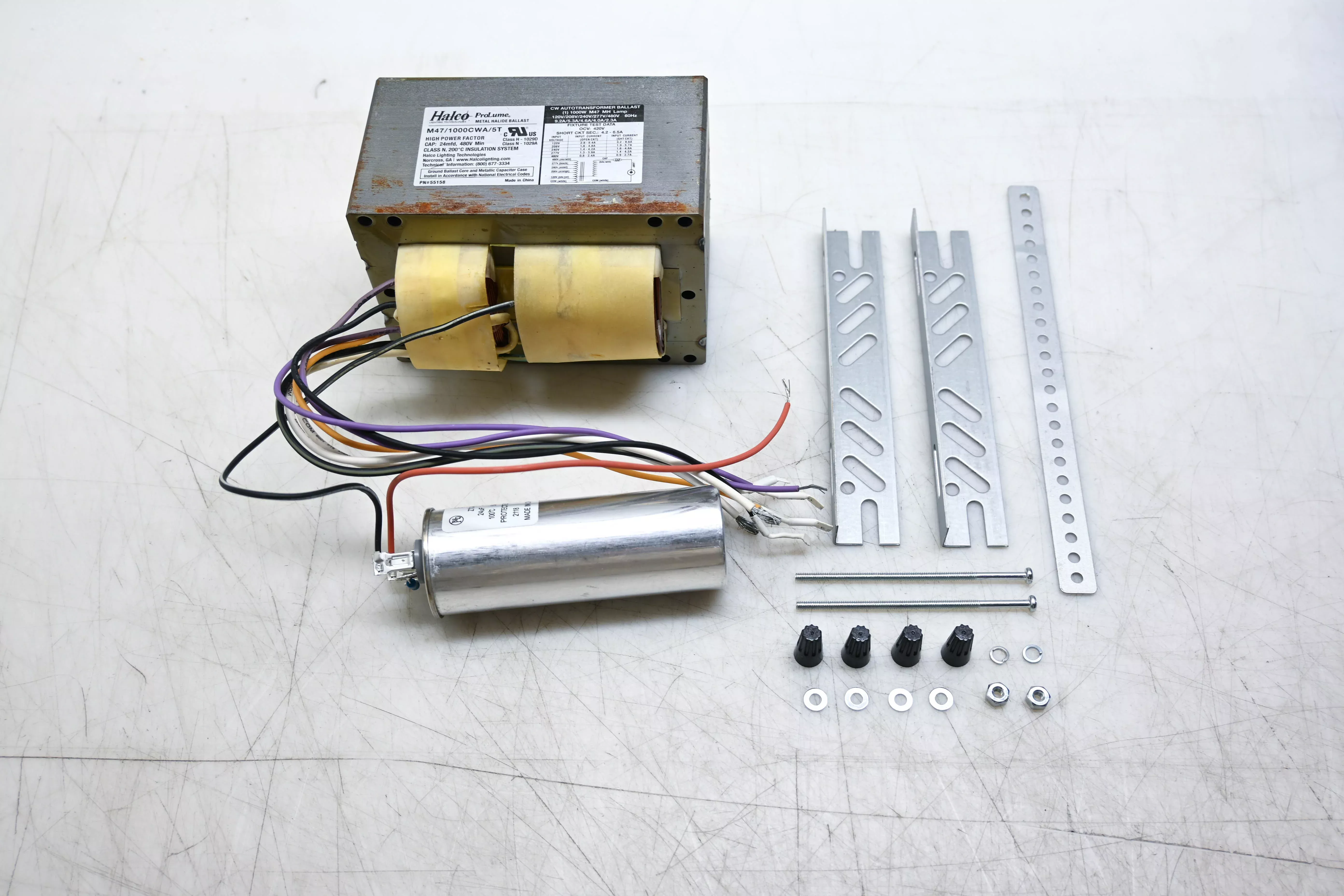 Halco M47/1000CWA/5T Metal Halide Ballast Kit NOS