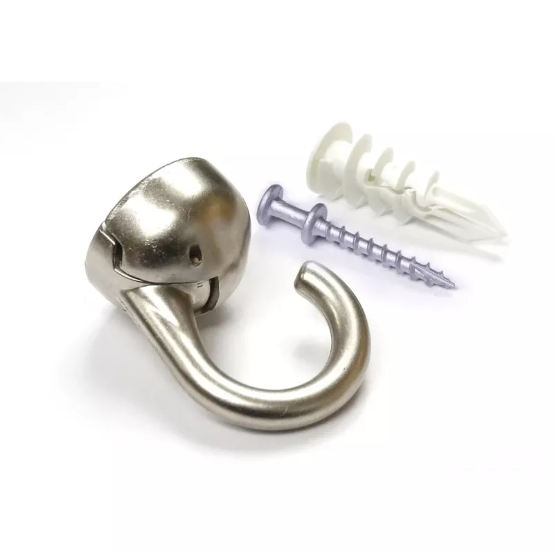 Hangman Small Silver Metal 2 In. L Ceiling Hook 20 Lb 1 Pk