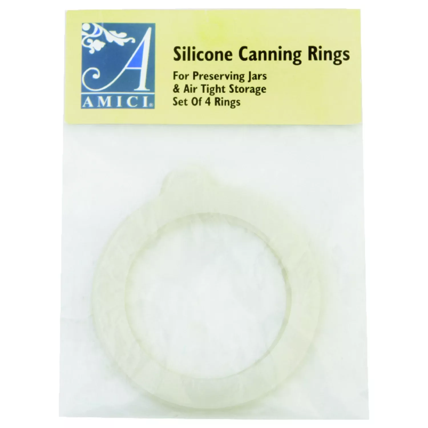 Harold Import Regular Mouth Canning Rings 4 Pk