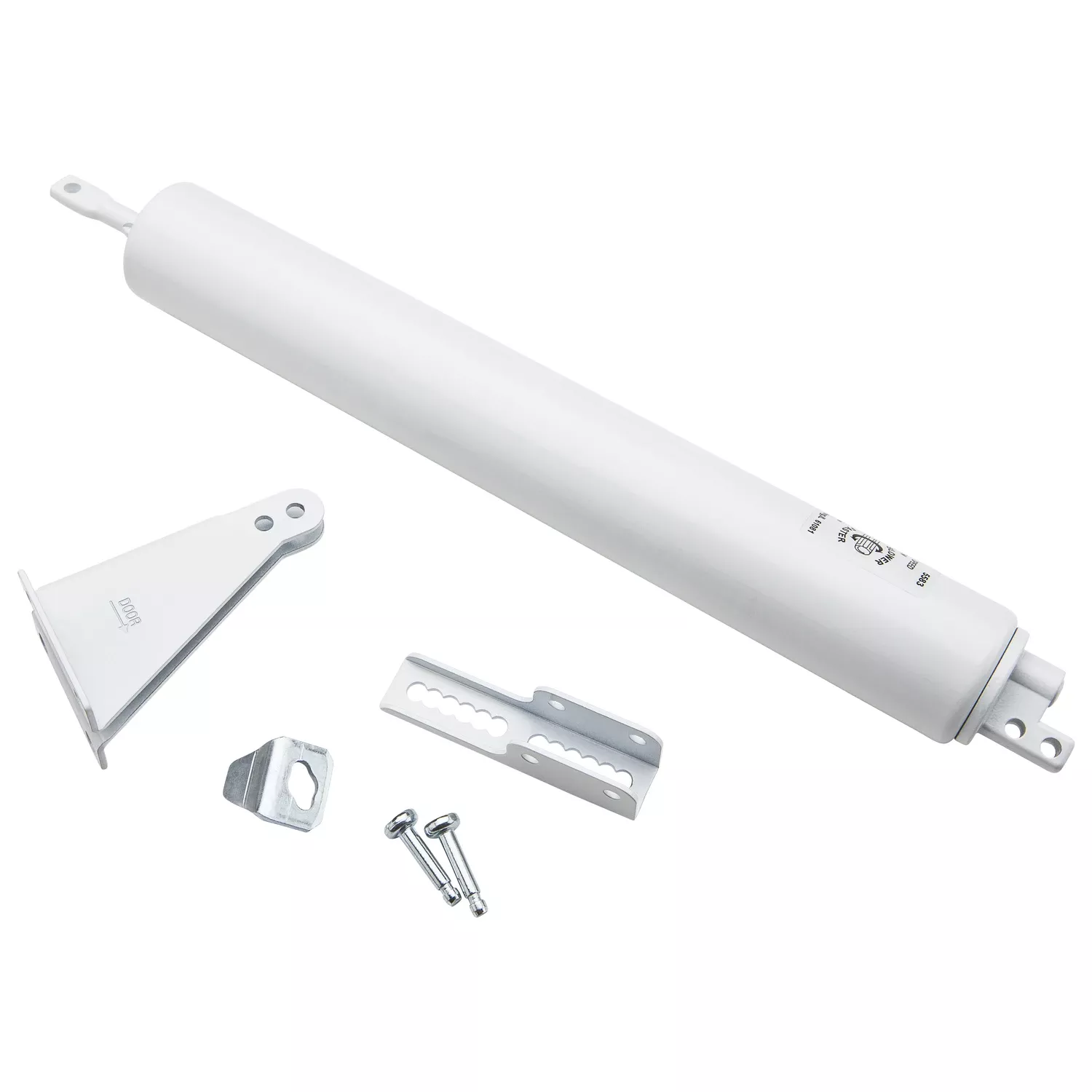 Heavy-duty Door Closer, White