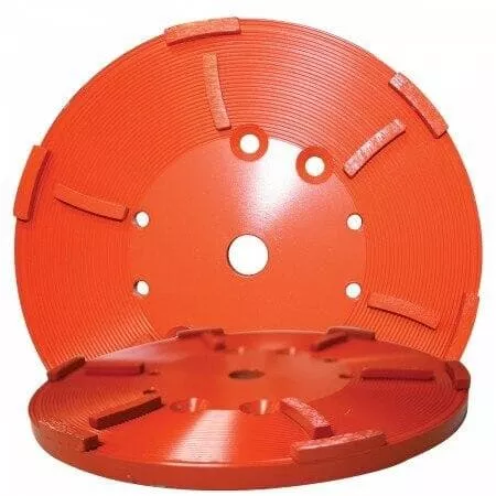 Heavy Duty Orange Floor Grinding Heads – 8″