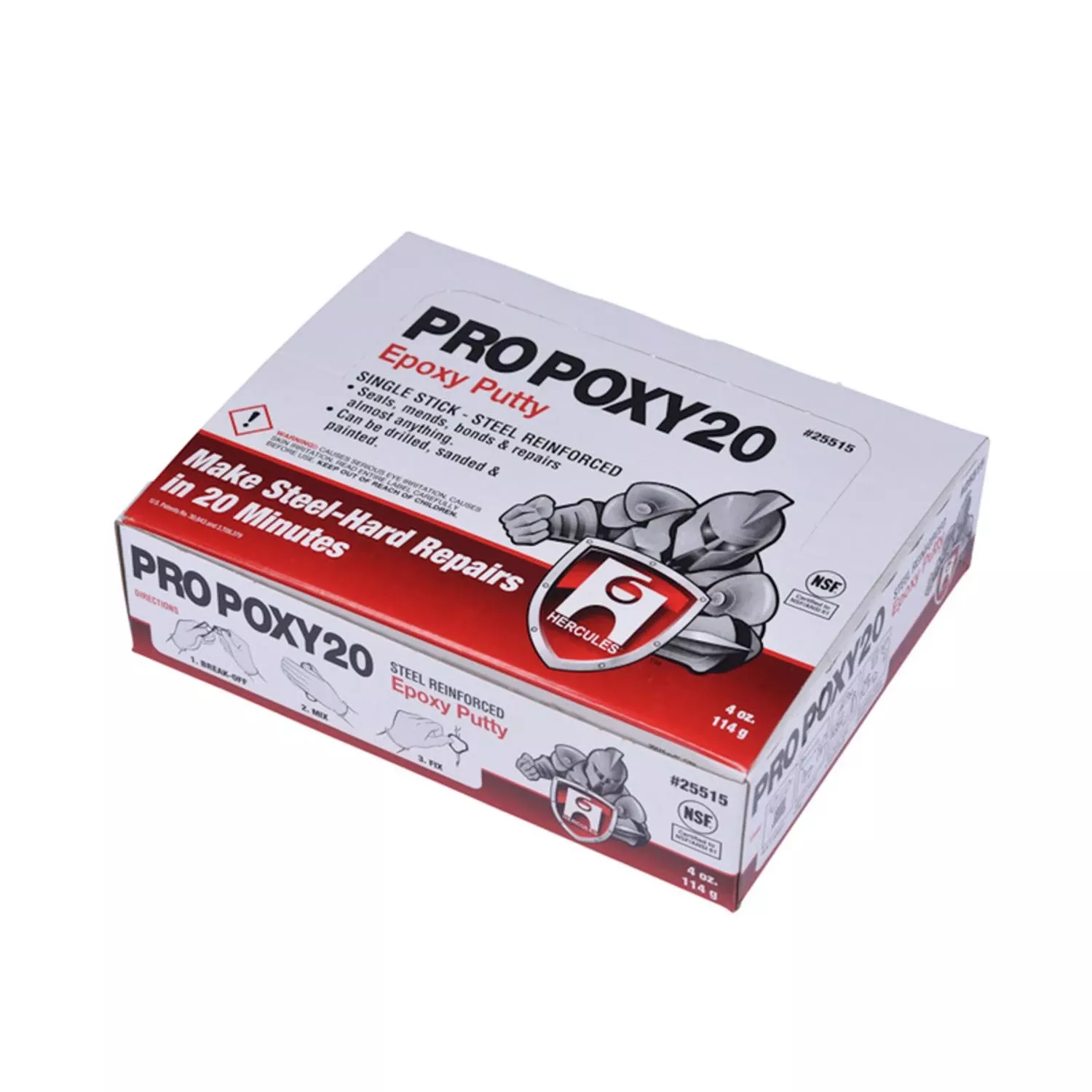 Hercules Propoxy 20 Epoxy Repair, 4 Oz.