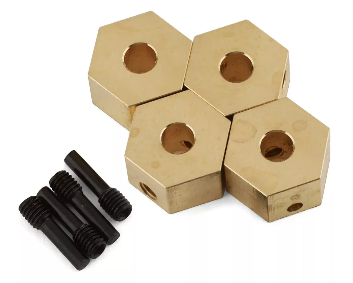 Hex Hubs, Brass (7g) (4): UTB18 (AXI312005)