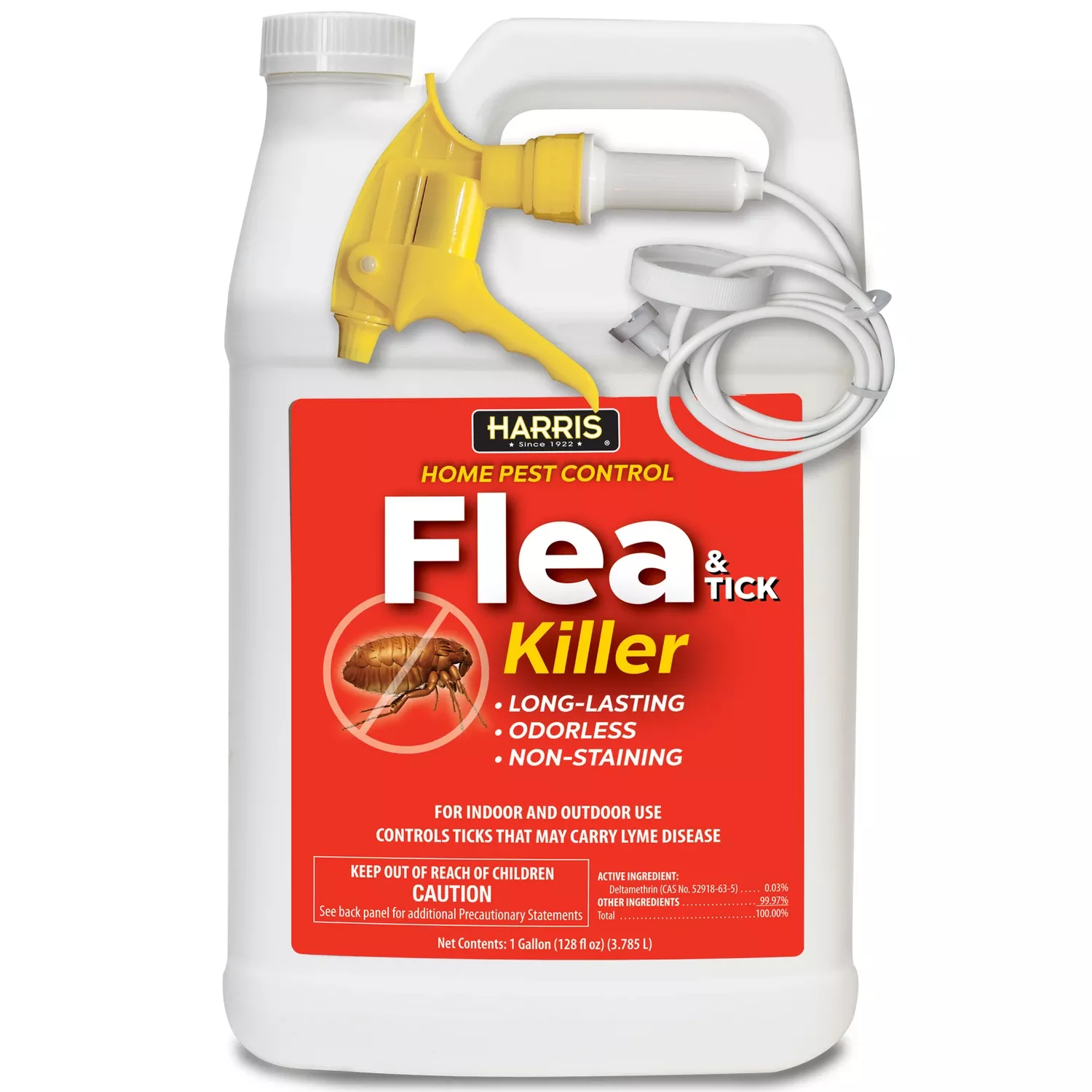 Hft-128 Flea And Tick Killer Liquid Spray, 1 Gallon For Home Use