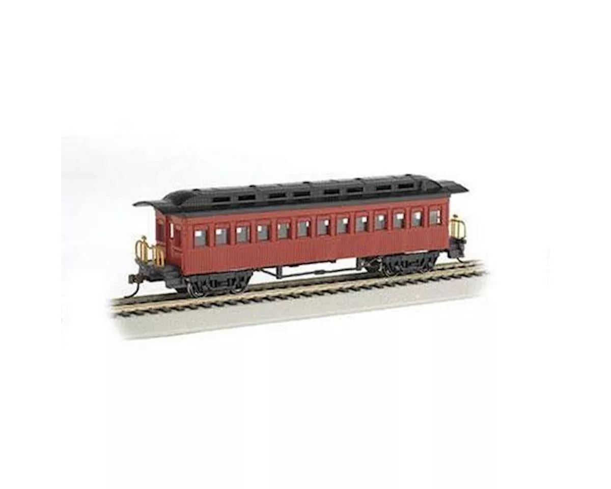 HO 1860-1880 Coach, Red (BAC13402)