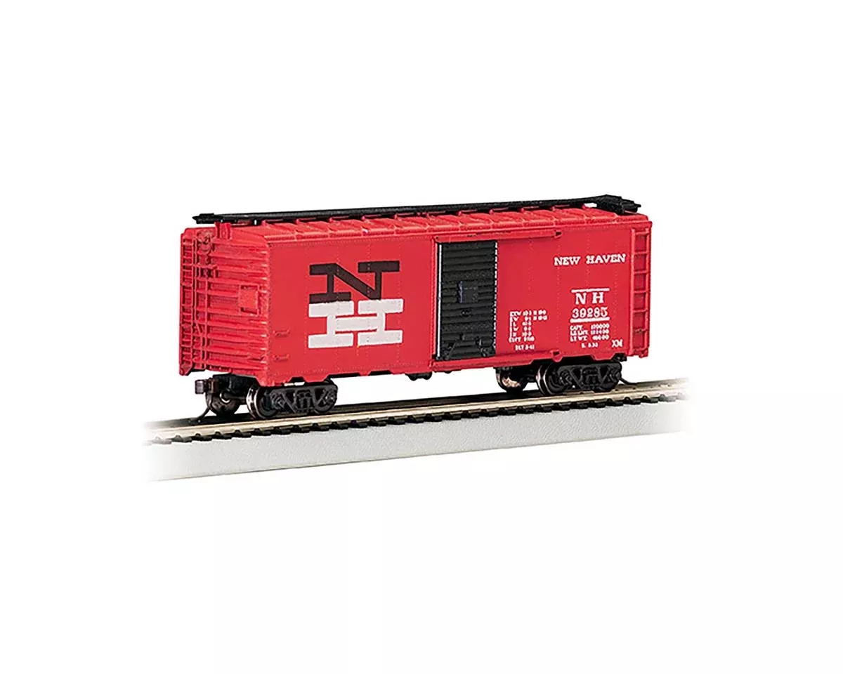 HO 40′ Box Car New Haven #39285 – Red (BAC16015)