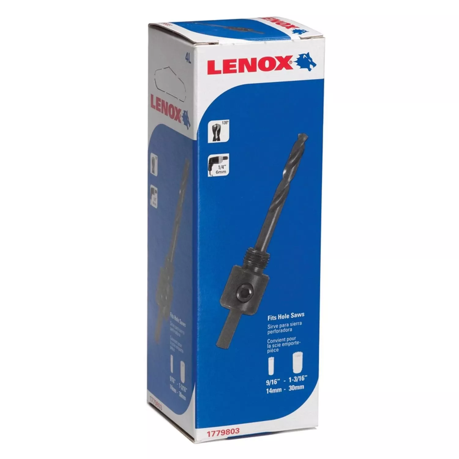 Hole Saw Arbor, 4l
