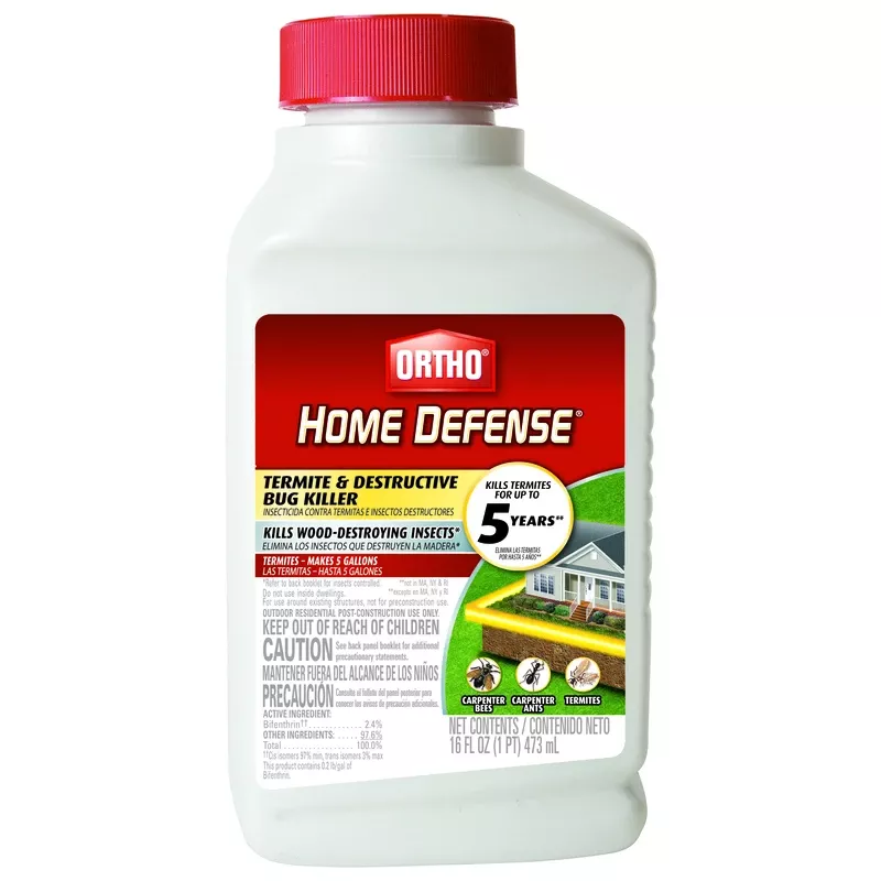 Home Defense Termite & Destructive Bug Killer, 16 Oz. Concentrate