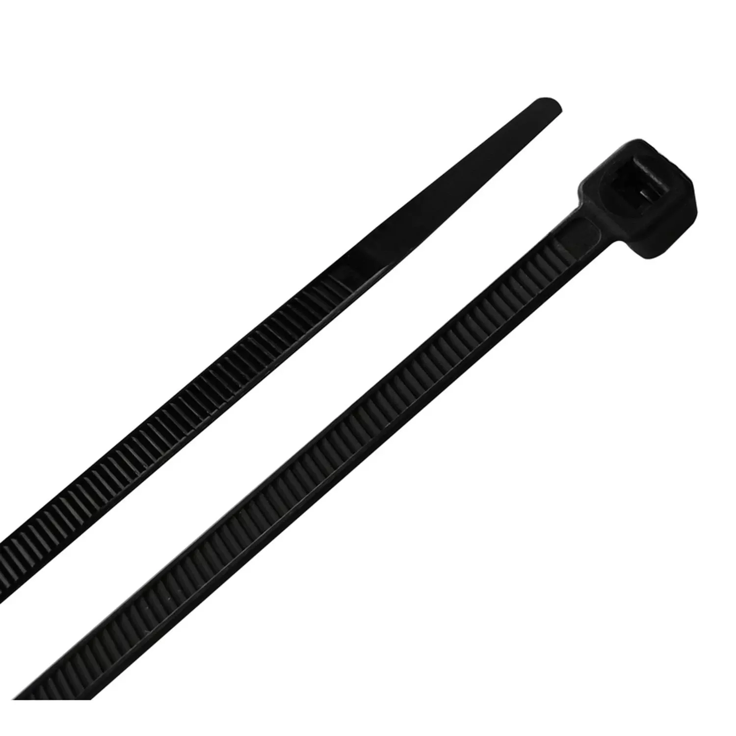 Home Plus 14.5 In. L Black Cable Tie 100 Pk