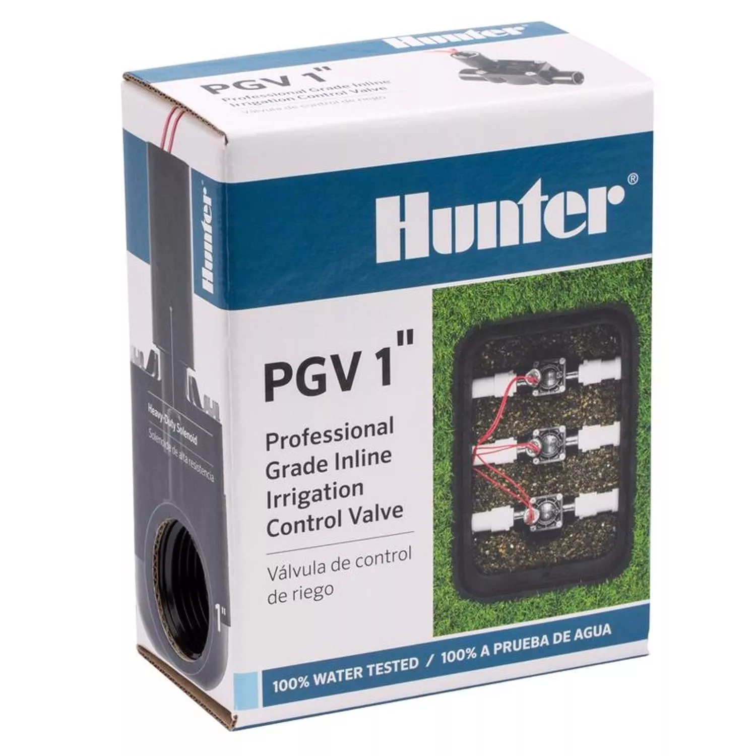 Hunter 1 In. Pgv Electric Flow Control Valve, 150 Psi, Durable Pvc Construction