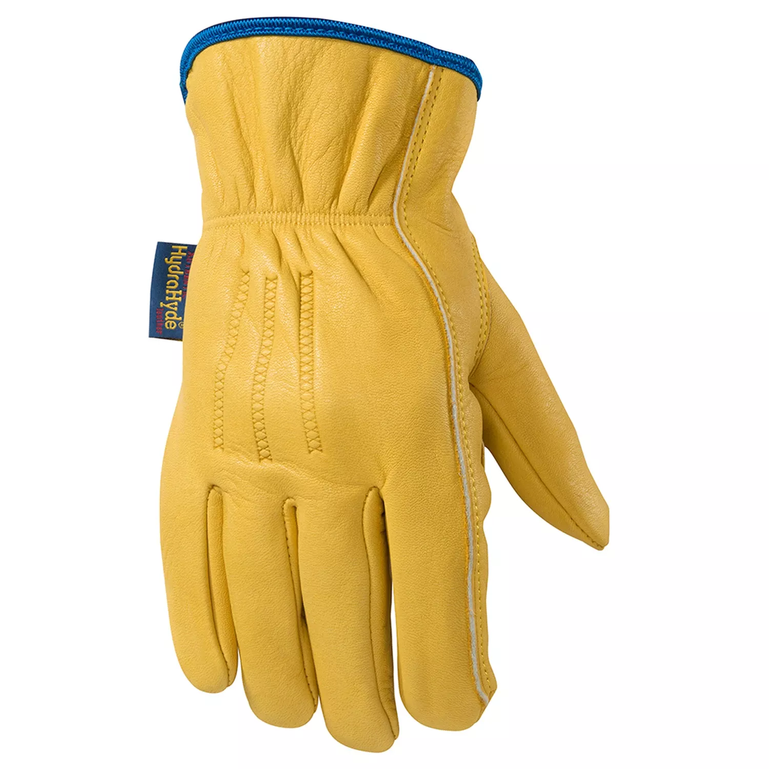 Hydrahyde Men's Heavy Duty Work Gloves Gold Large 1 Pair