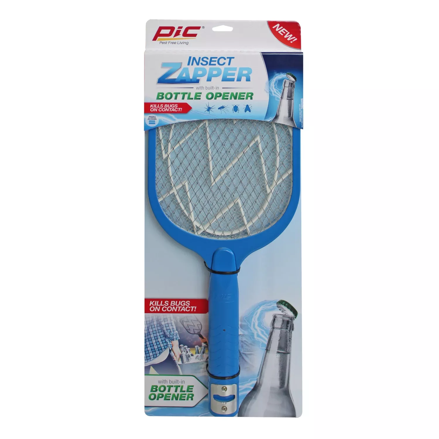 Indoor And Outdoor Electric Insect Zapper Racket - Model Bot-rak