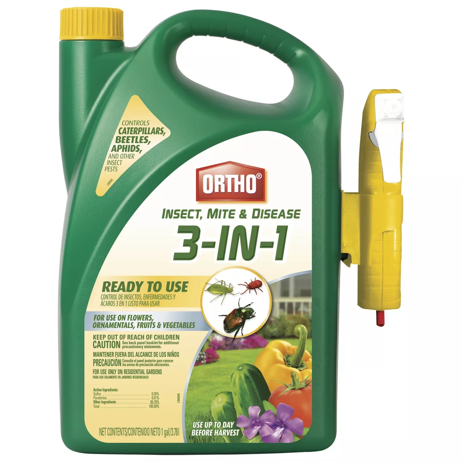 Insect Mite & Disease Control, 1 Gallon Ready-to-use