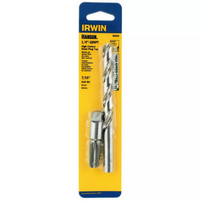 Irwin Hanson 1/4 In. Drill And Tap Bit