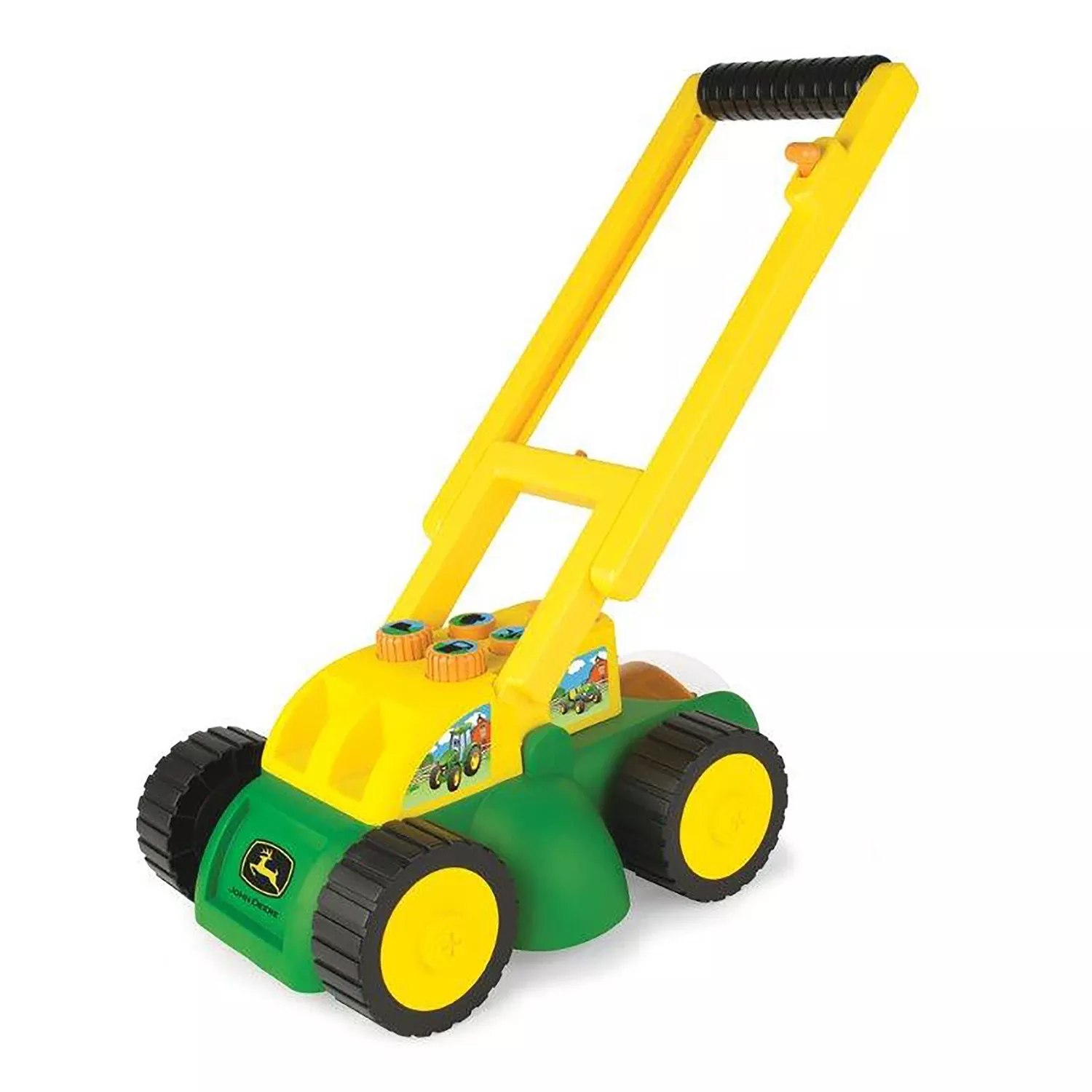 John Deere Interactive Toy Lawn Mower - Green/yellow - Model 35060
