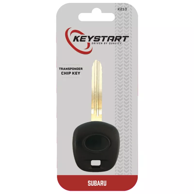 K210 Transponder Replacement Key For Subaru - Single Plastic Head Automotive Key
