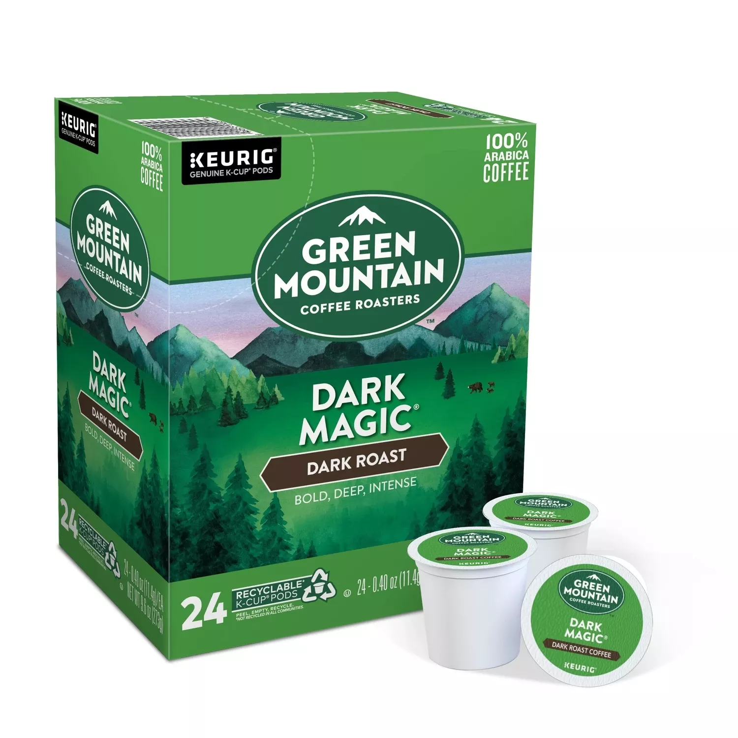 Keurig Green Mountain Coffee Dark Magic Coffee K-cups 24 Pk