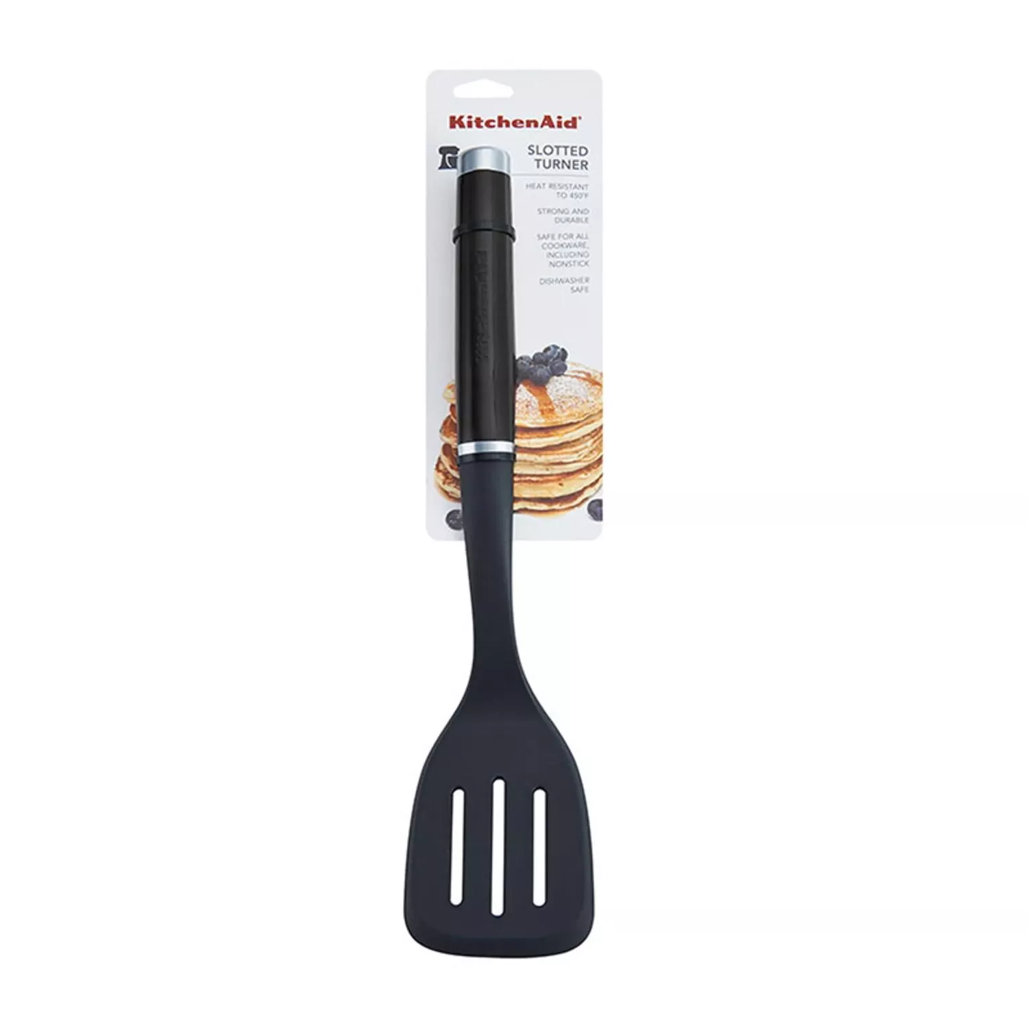 Kitchenaid Black Abs/nylon Slotted Turner
