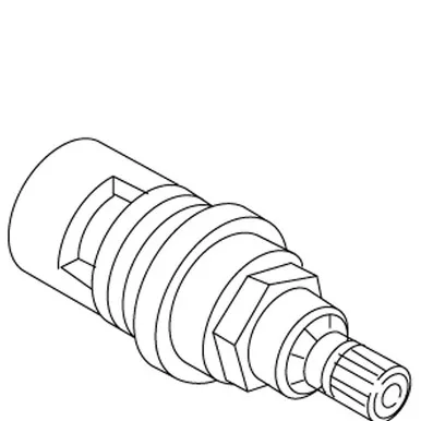 Kohler 1055943 1/2" Valve--Ccw Close