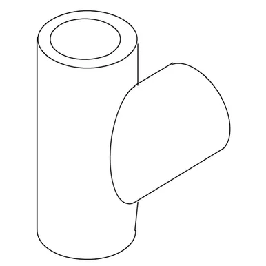 Kohler 94797 Tee- 1.25" Pvc