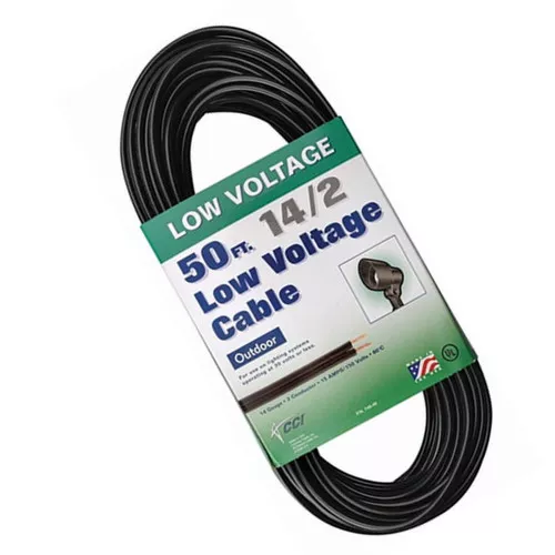 Landscape Lighting Wire- 14/2 x 50'