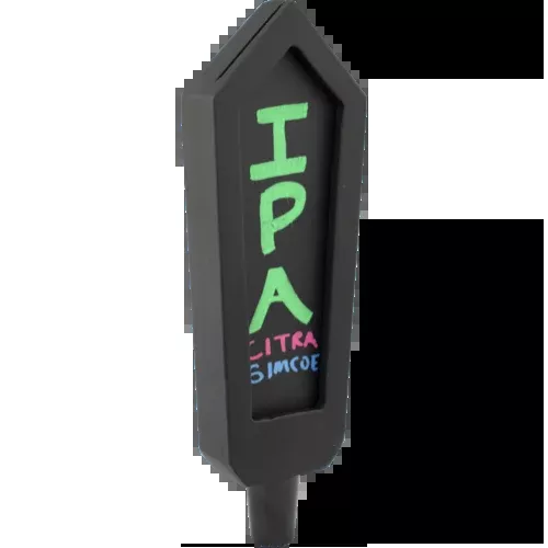 Large Wooden Chalkboard Tap Handle
