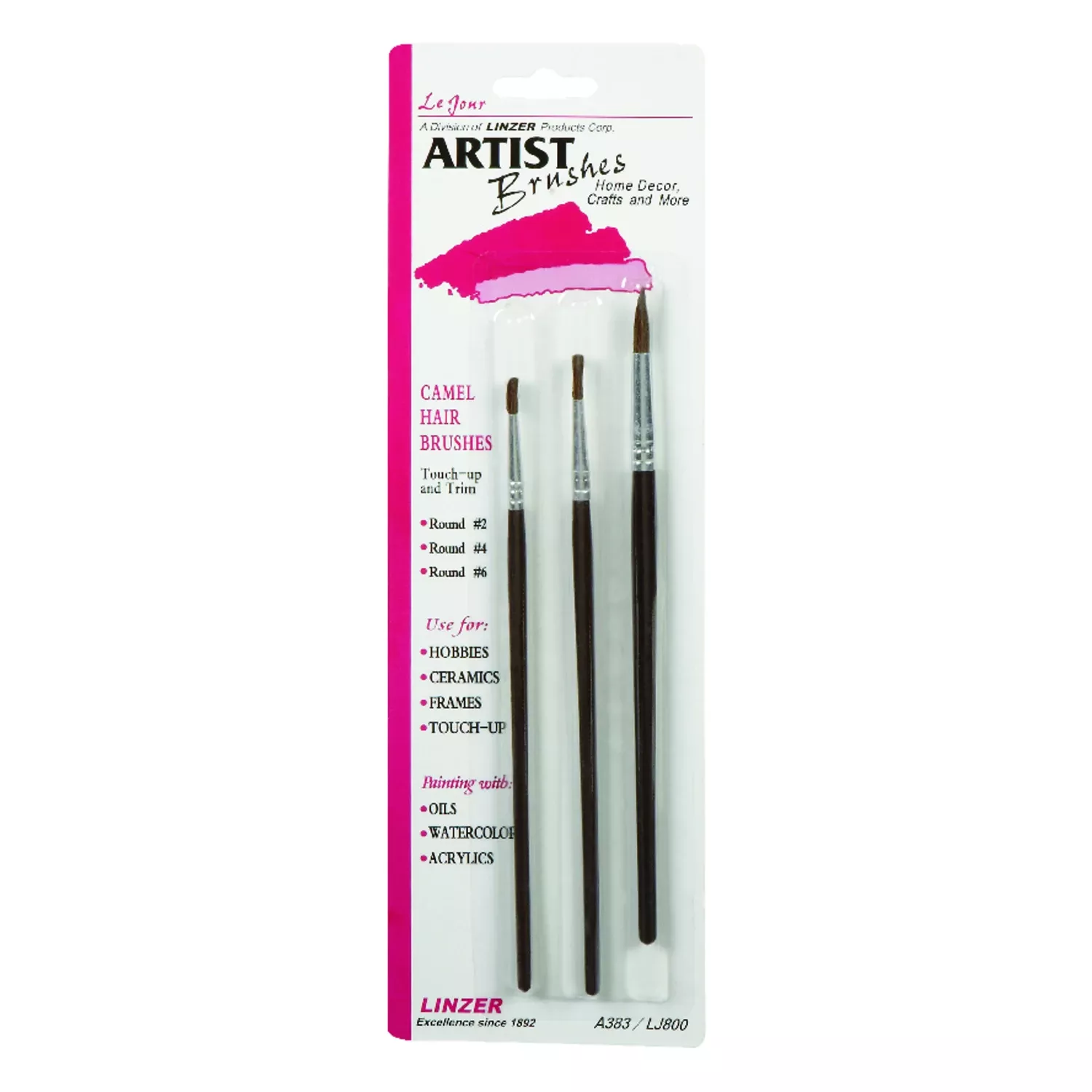 Le Jour 3-pc.artist Brush Set