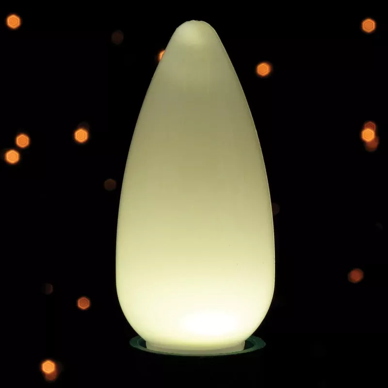 Led C9 White Replacement Christmas Light Bulbs 25 Count