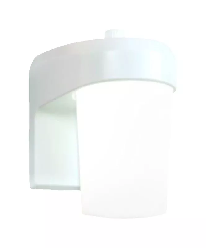 Led Entry & Patio Light, White, 900 Lumens, 120-volt
