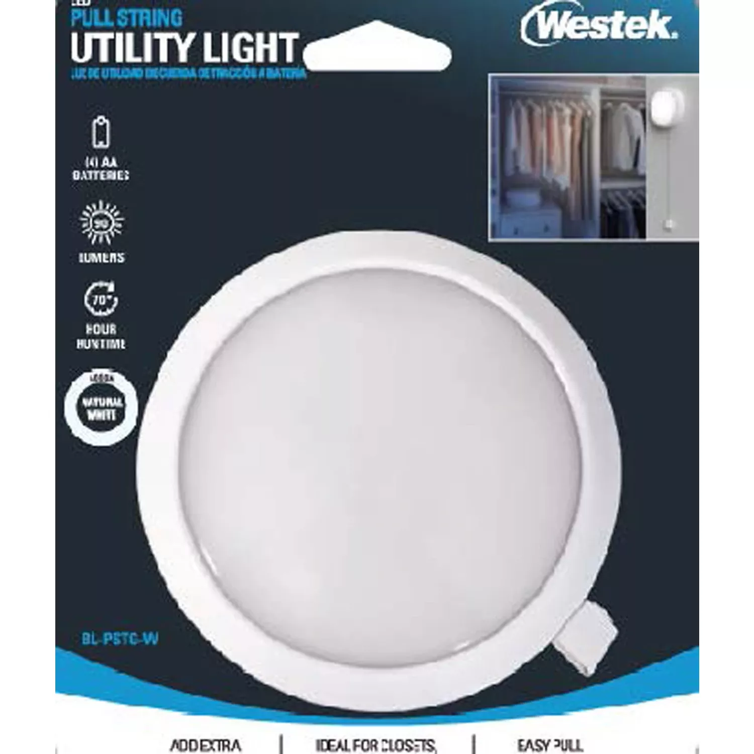 Led Utility Light, Warm White, 55 Lumens