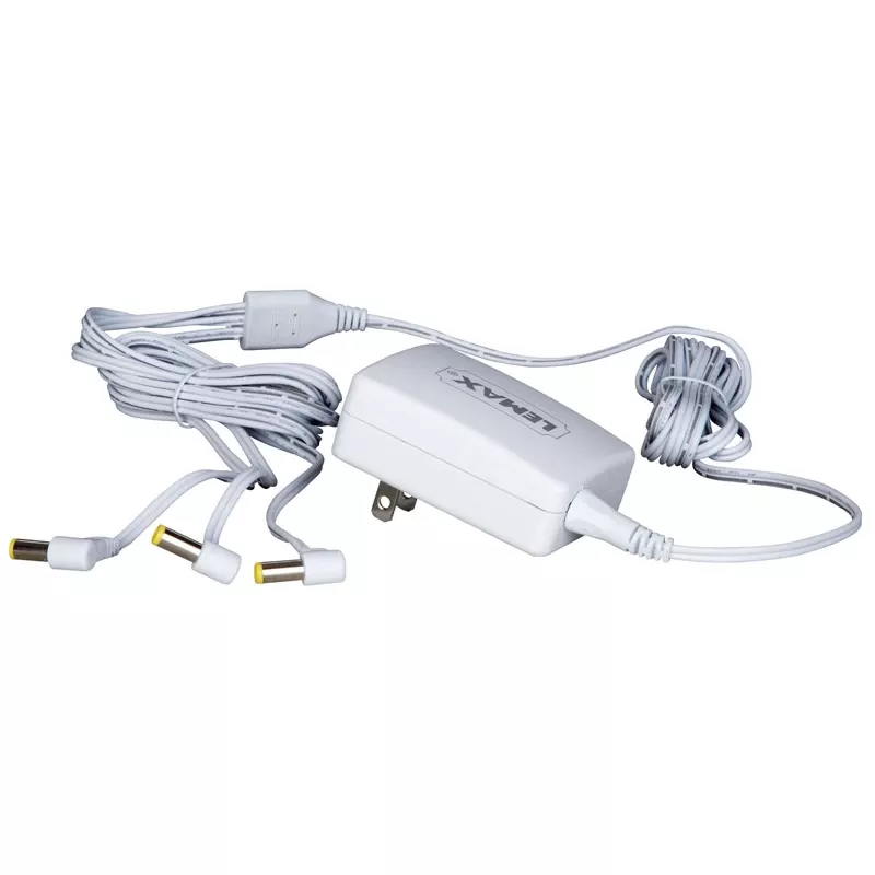 Lemax Grounded 3 Outlets Ac Power Adapter 1 Pk