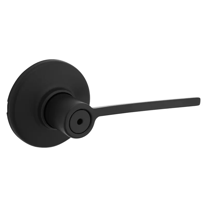 Lever Privacy Lock, Black
