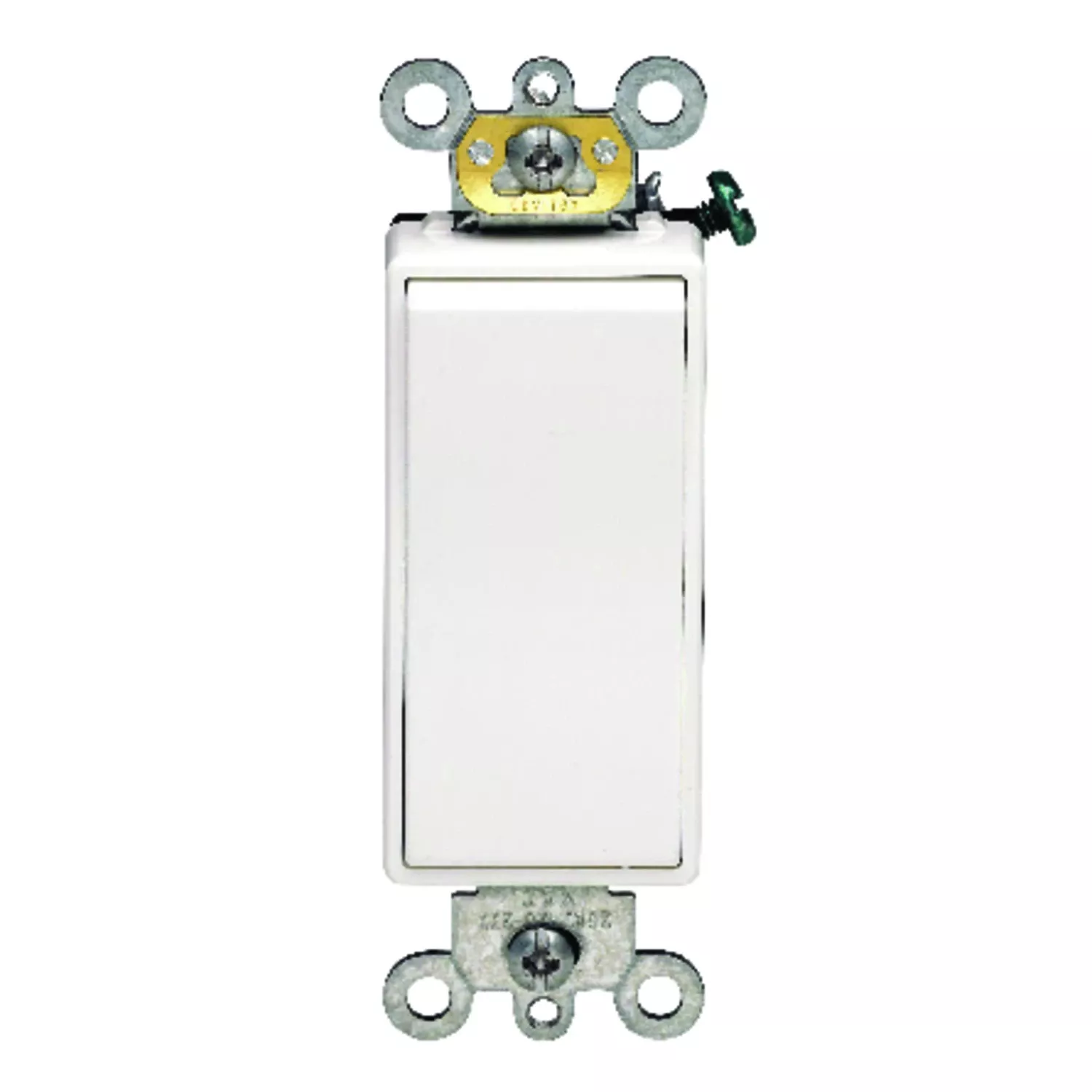Leviton Decora Plus 20 Amps Rocker Switch White 1 Pk