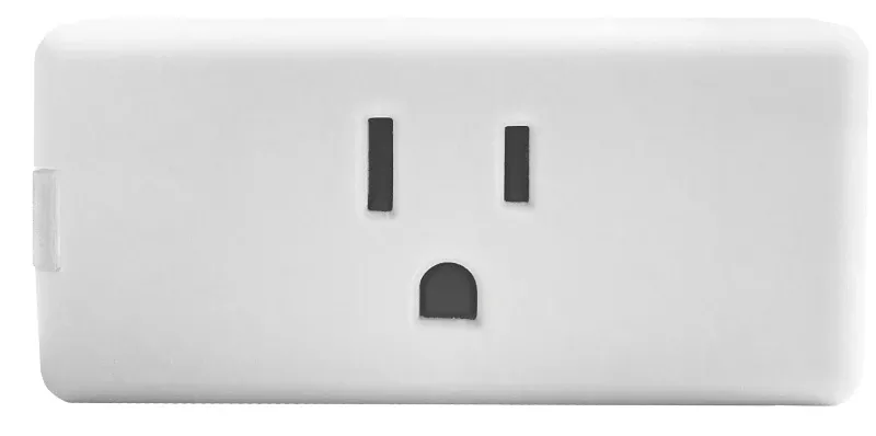 Leviton Decora Smart Grounded 1 Outlets Smart-enabled Mini Plug-in Adapter 1 Pk