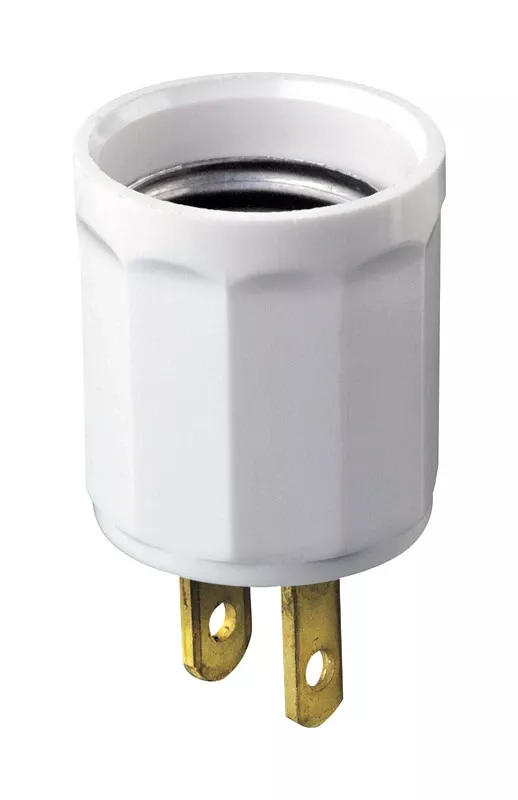 Leviton Polarized 1 Outlets Adapter 1 Pk