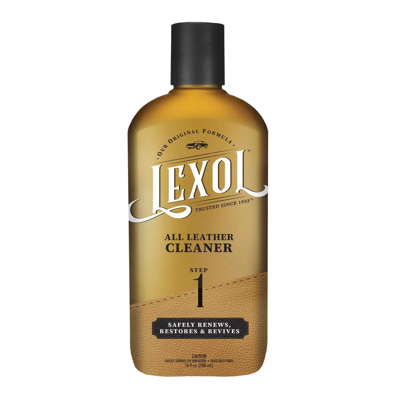 Lexol All Leather Deep Leather Cleaner, Bottle, 16.9-oz.