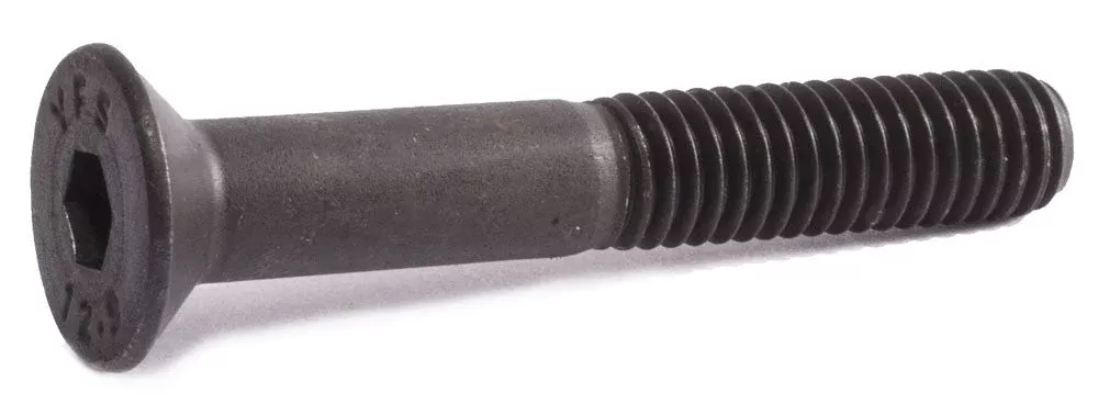 M16-2.00 x 20 Flat Socket Cap Screw 12.9 DIN 7991 Black Oxide